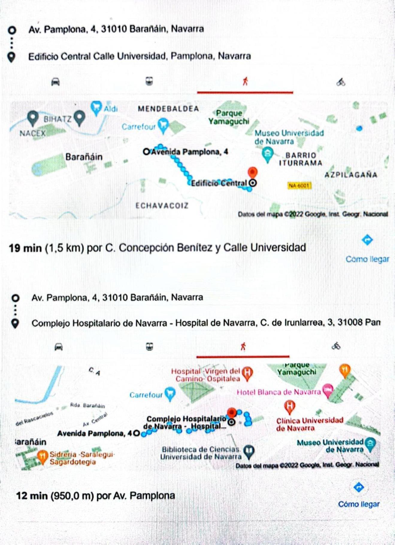 Los Sauces Pamplona Hospitales Universidad Бараньяйн Экстерьер фото